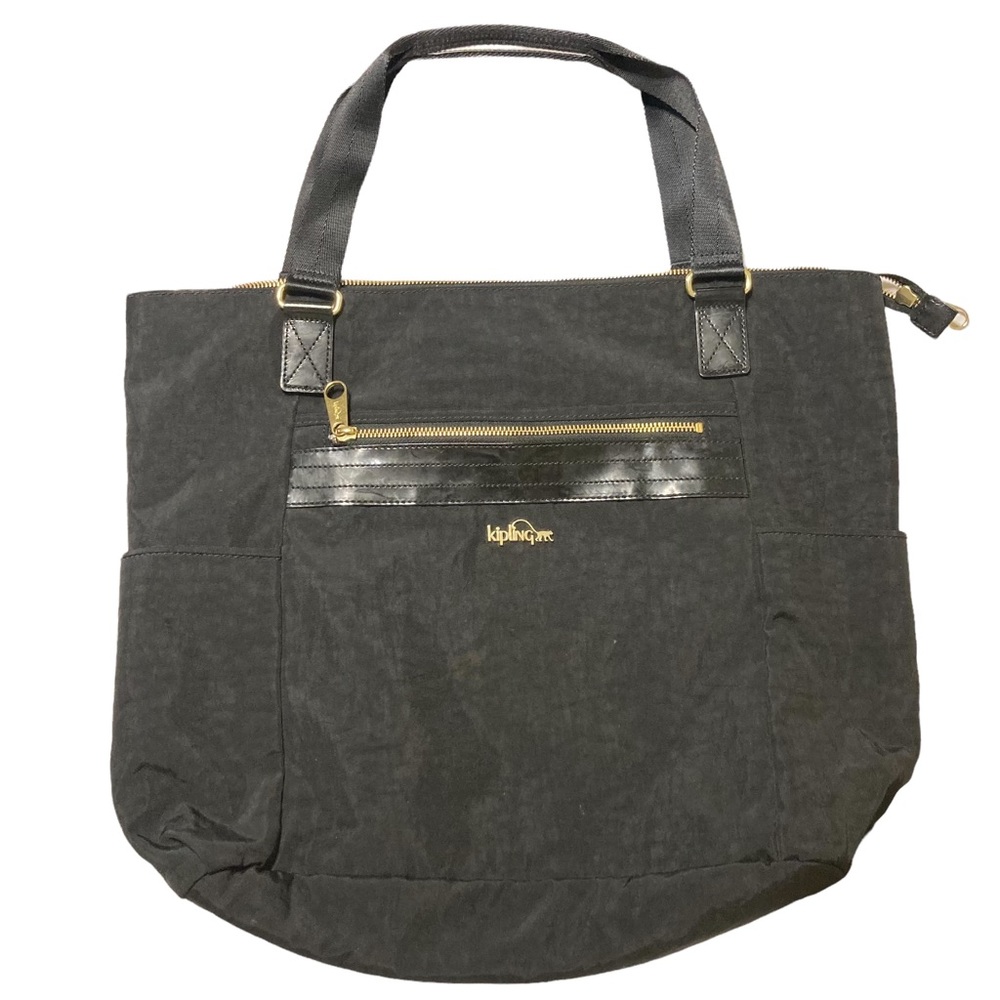 Kipling Black Everyday Use Large Tote Bag In Great Condition